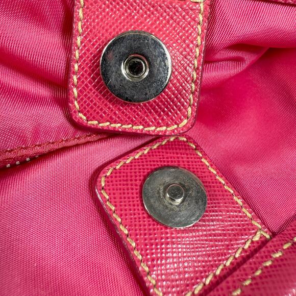 Prada Nylon Saffiano Logo Tote Bag - Picture 14 of 16